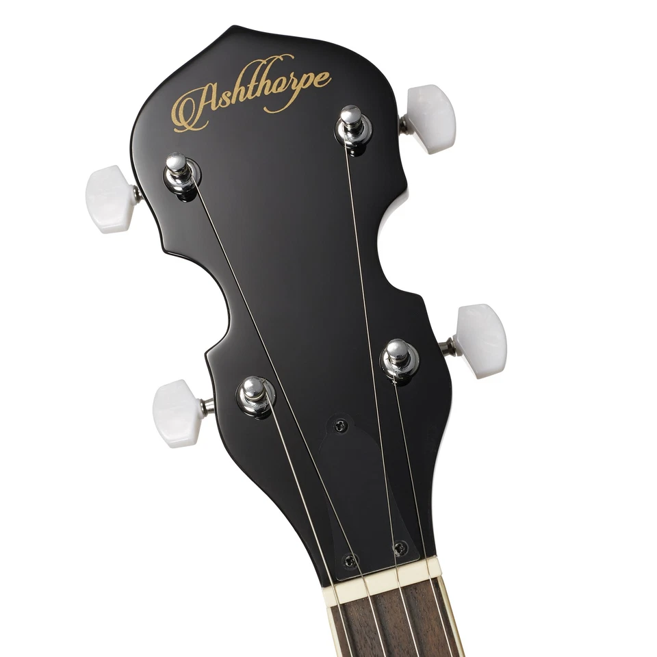 5-String Banjo - Full Size w/ Closed Back, Mahogany Resonator, Geared 5th Tuner - Image 4 of 4