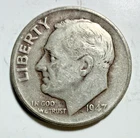 1947 Roosevelt Dime 90% Silver
