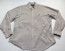 Polo Ralph Lauren Shirt Long Sleeve Mens L 16 1/2 Classic Fit White