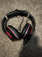 Beats Dr. Dre Studio Headphones 1st Gen - Black - Wired - UNTESTED for parts