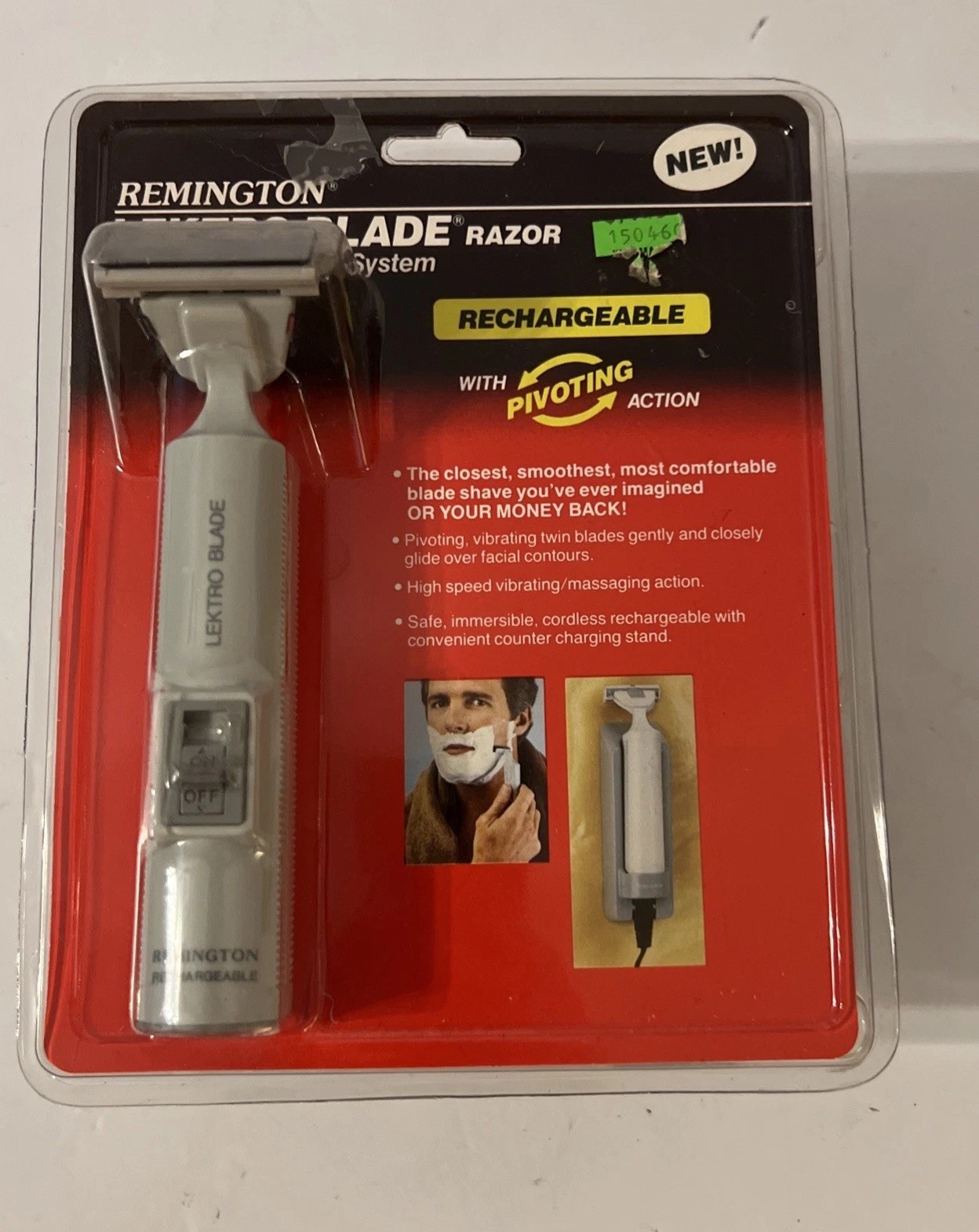 Remington Lektro Blade Razor Vibrating Rechargeable Factory Sealed New