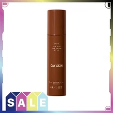 CAY SKIN Isle Glow Face Sunscreen Moisturizer SPF 45 with Sea Moss and Niacinam