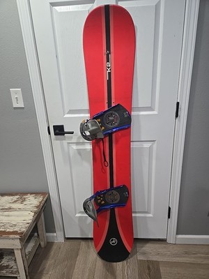 ride 163 snowboard K2 HC Snowboard 163 cm With Ride Bindings Vintage Old School Rare