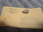 Civil War Bullet -58 Caliber- Designed By Captain Minie