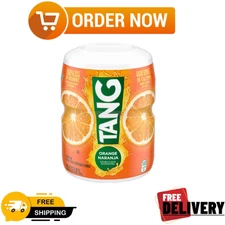 Tang Orange Sweetened Powdered Drink Mix 1 Count 20 oz Canister