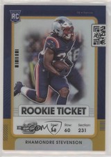 2021 Contenders Optic Rookie Ticket Gold Prizm 7/10 Rhamondre Stevenson #88 0t9m