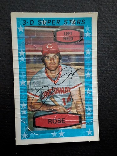 Pete Rose #11 1975 Kellogg's card