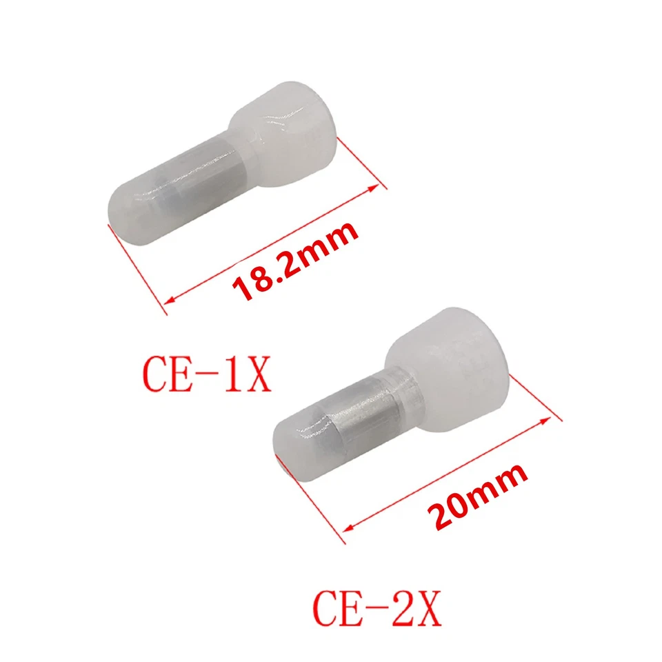 1000x CE-1X CE-2X Closed End Crimp Caps Electrical Wire Cable Terminal Connector - Image 4 of 4