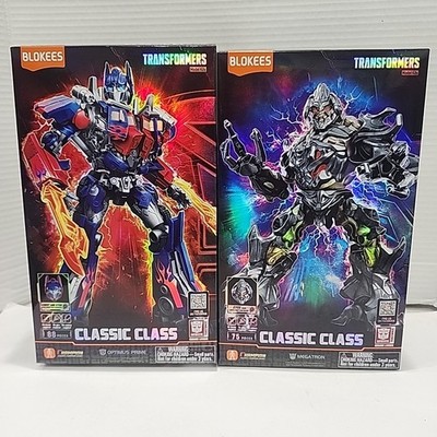 Blokees Transformers Classic Class Optimus Prime + Megatron Bayverse Model Kit 