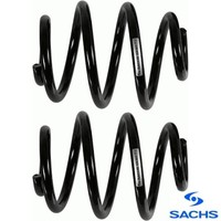 2X Fahrwerksfeder Sachs 994801 2 Federn Satz Federnsatz FüR Renault