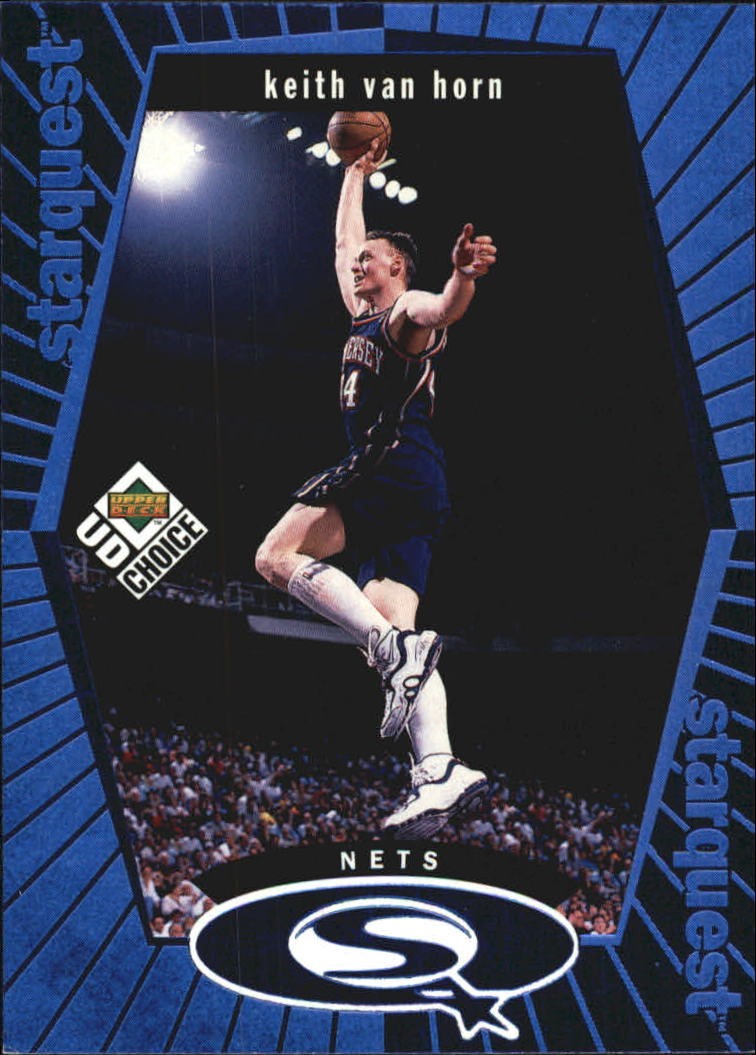 1998-99 UD Choice StarQuest Blue #SQ17 Keith Van Horn - BSK