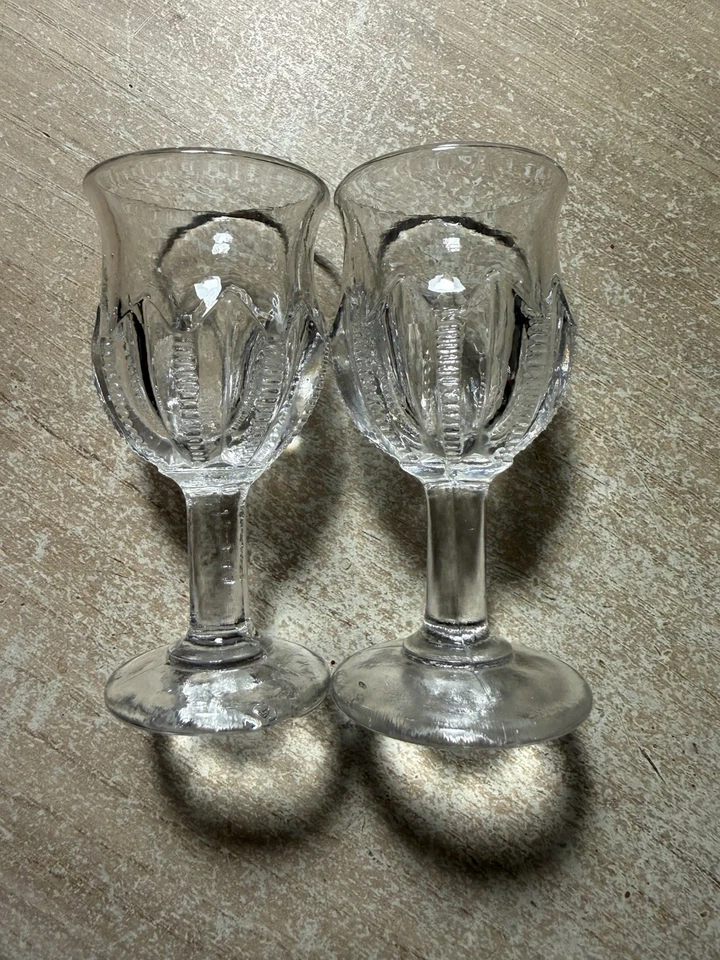 Verre A Liqueur En Verre Soufflé De 19 Siècle France - Photo 4/4