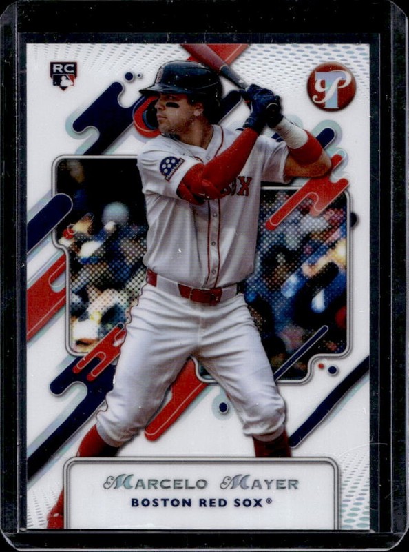 2025 Topps Pristine Marcelo Mayer RC Refractor Rookie #103 Red Sox