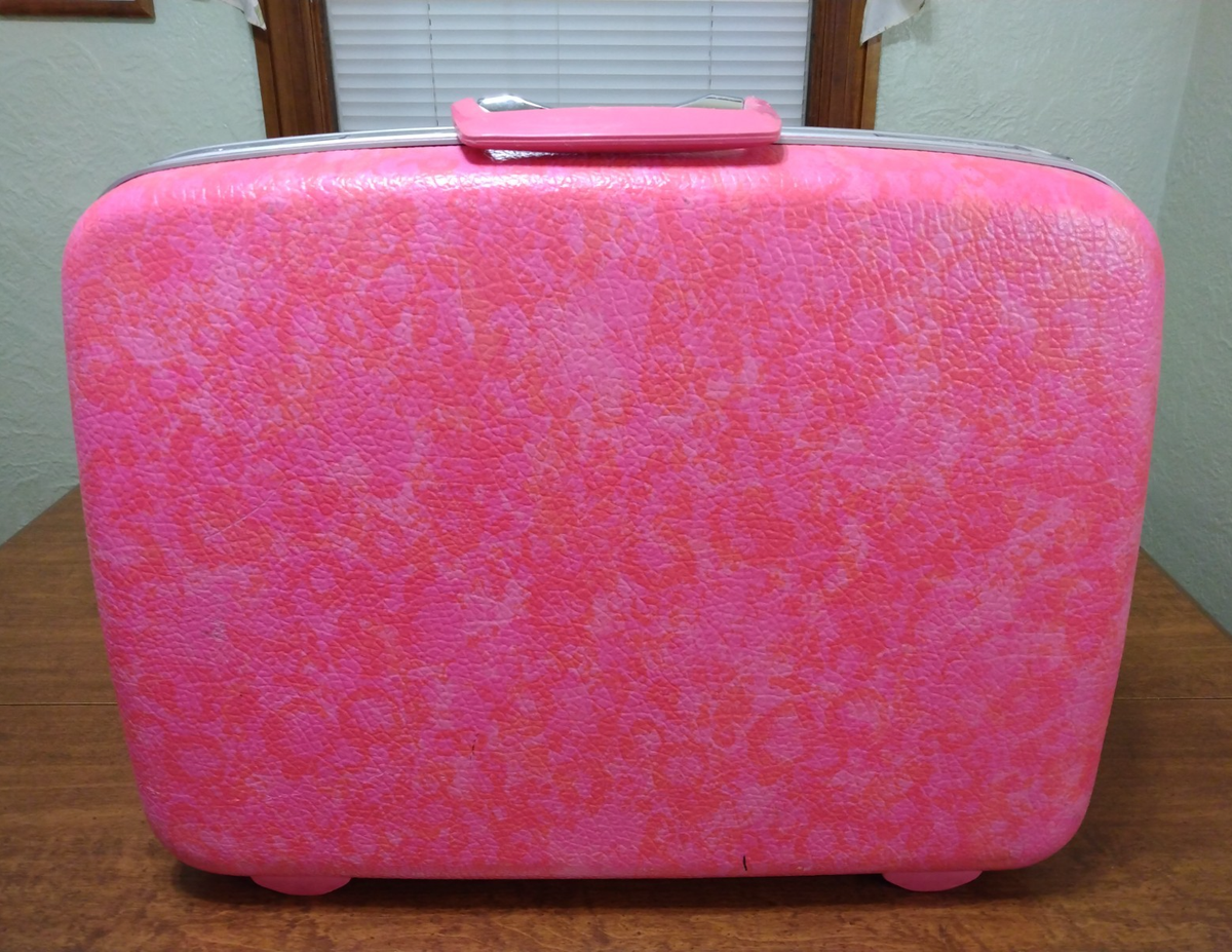 Vintage Pink Samsonite Luggage Vintage Samsonite Samsonite Pink