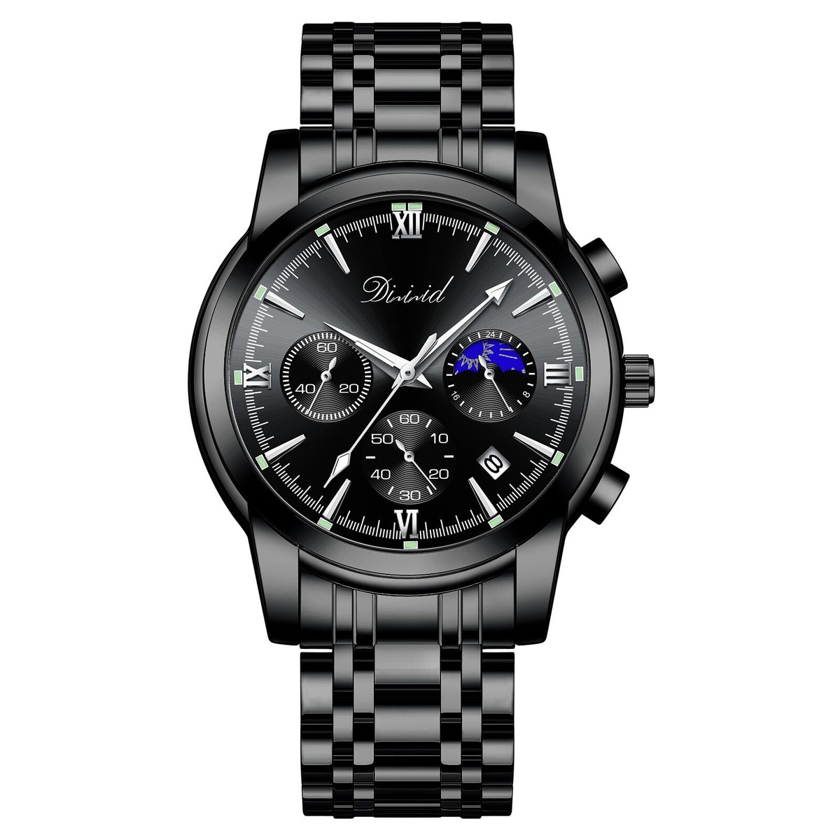 DIZIZID Watches for Men Business Chronograph DBS-A057 | eBay