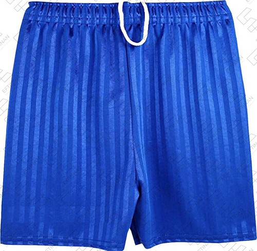 Boys Shadow Stripe Shorts Kids Girls School Uniform Sports Football PE Gym - Picture 17 of 23