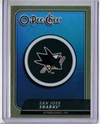 SAN JOSE SHARKS 08/09 OPC O-Pee-Chee Team Logo Checklists Checklist Card #CL25