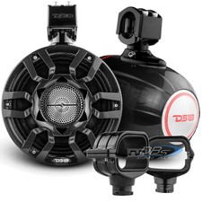 Altavoces de torre DS18 CF-X8PRO 8" + Abrazaderas de montaje de barra antivuelco Ford Bronco 6ta generación
