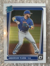 2021 Panini Donruss Optic #84 Anderson Tejeda RATED ROOKIE