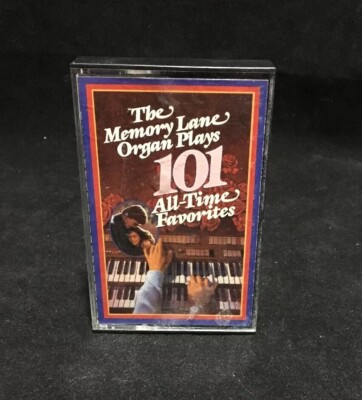 The Memory Lane Organ Plays 101 All Time Favorites Cassette 
