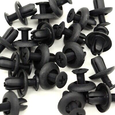 20 For Mitsubishi Lancer Evo Front Rear Bumper Clips Push-Type Retainer MB253964
