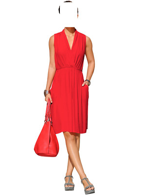 Alba Moda Alba Handtaschen Alba Moda Kleid Rot 42, 46
