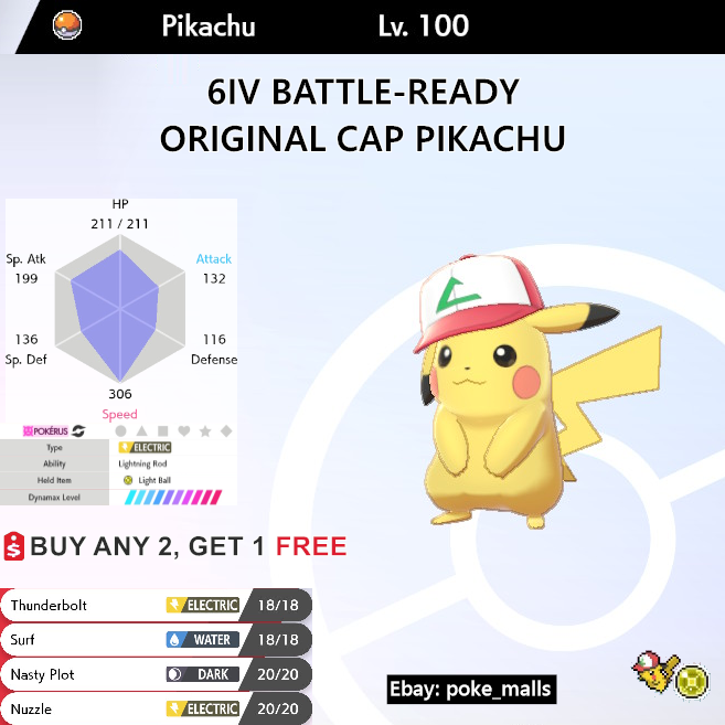 Pokemon Shield Pokemon Sword Pikachu Cap Pikachu With Hats Pokemon