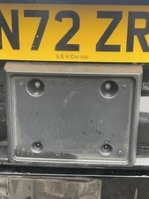 LEVC TXE 2022 LONDON TAXI BREAKING  REAR LICENSE PLATE HOLDER
