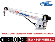 Auto Crane 600900000, EC-2x Electric Crane, 2,000 lbs. Capacity, 5'6" to 9' Boom