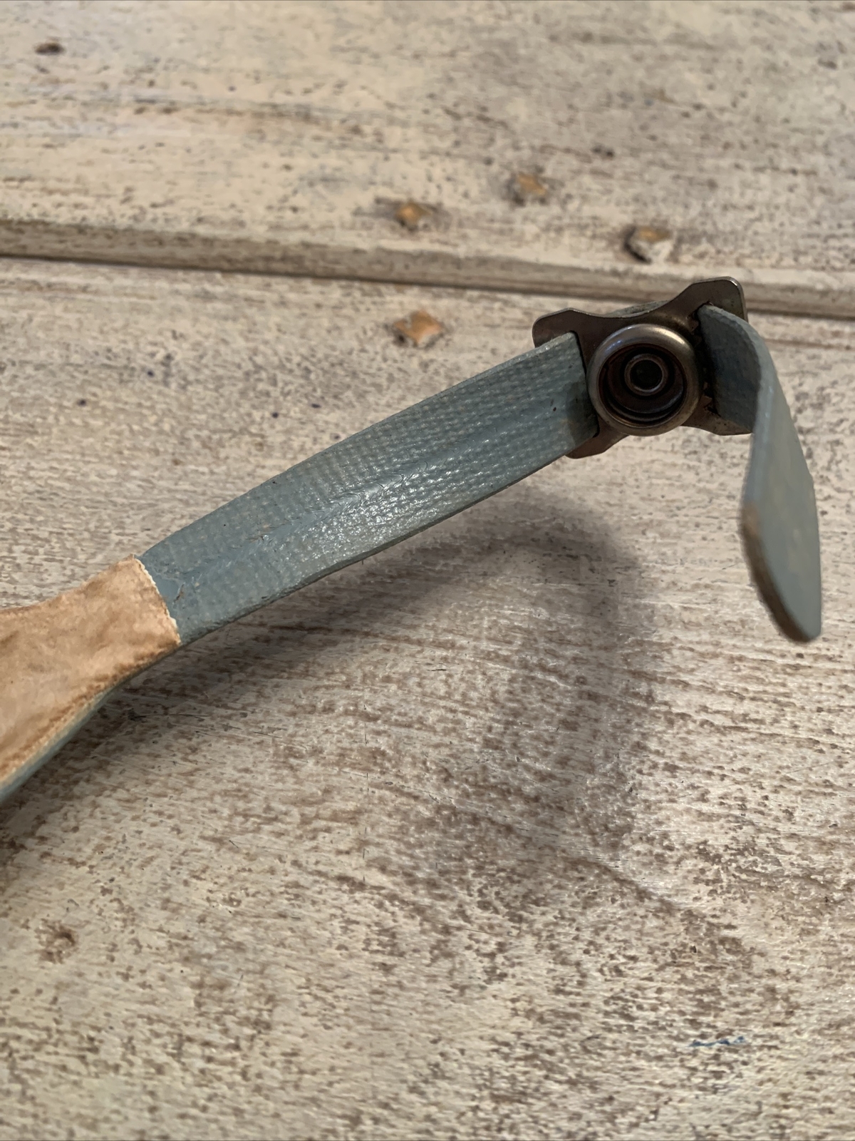 RIddell 1961 Football Chin Strap Game Used Senior Bowl Bobby Crespino