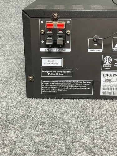 Philips Micro Music System BTM2180 W/ Speakers Pair Bluetooth/ MP3/USB Direct - Picture 13 of 16