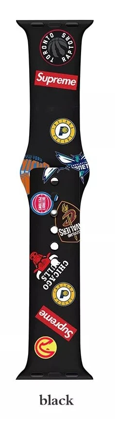 2023 NBA Basketball Silicone Sports Strap For Apple Watch band