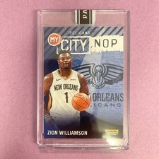 2023-24 Panini Instant NBA Zion Williamson #MY22 MY CITY BLACK 1/1 (AU1)