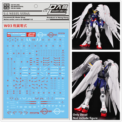 D.L high quality Decal water paste For MG 1/100 Wing Zero EW DL058