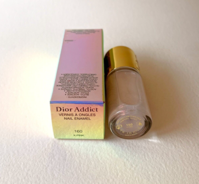 Christian DIOR Addict Vernis 160 X-PINK One-Coat Speed-Dry Nail