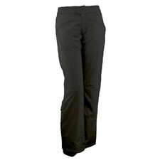 White Sierra Women's Black Toboggan Insulated Ski Pants 8-10 Medium