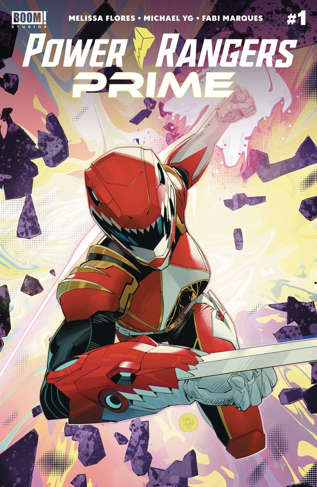 Power Rangers Prime #1 2024 Dan Mora Cover A Boom Studios EB240