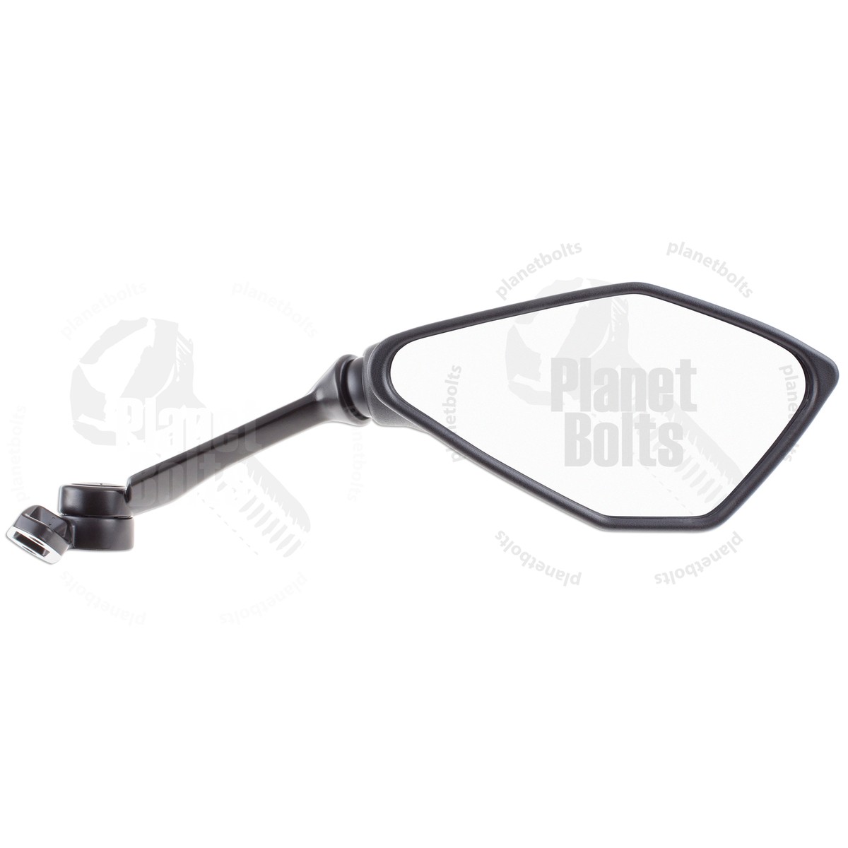 Black Rear View Mirror For Kawasaki Ninja ZX 636 Side ZX6R 13-19