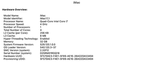 iMac Logic Board i7 32GB RAM, 1TB Fusion (late 2015) - Bild 14 von 16