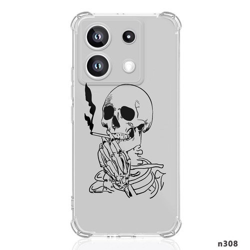 Phone Case For Xiaomi 14 15 Redmi Note 12 13 14 Gothic Style Soft Silicone Cover - Zdjęcie 9 z 57