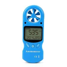 Mini Digital Anemometer Thermometer Windmeters Hand-Held LCD TL-300.