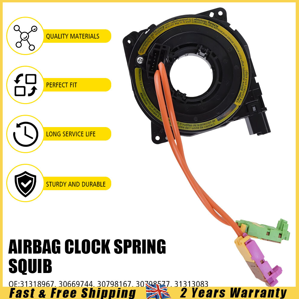 BRAND NEW SQUIB Spiral Cable Clock Spring For Toyota Yaris 2005-2011 843060K050 £35.95 - UK BRAND NEW SQUIB Spiral Cable Clock Spring For Toyota Yaris 2005-2011 843060K050 £35.95 - UK