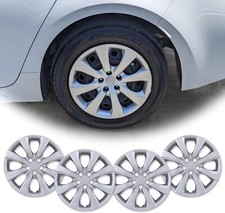 16 Hubcaps Wheel Covers For 2010-2025 Toyota Corolla Full Set Fit Steel Rims