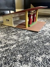 Vintage, BRIO, WOODEN GAS STATION GARAGE Extremely Rare Made in Sweden