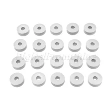 20pcs 9x21mm Industrial Aluminum Bobbins For Singer Brother Sewing Machine Tools