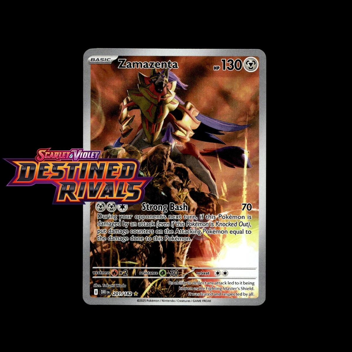 Zamazenta 201/182 Sv10: Destined Rivals for sale | eBay
