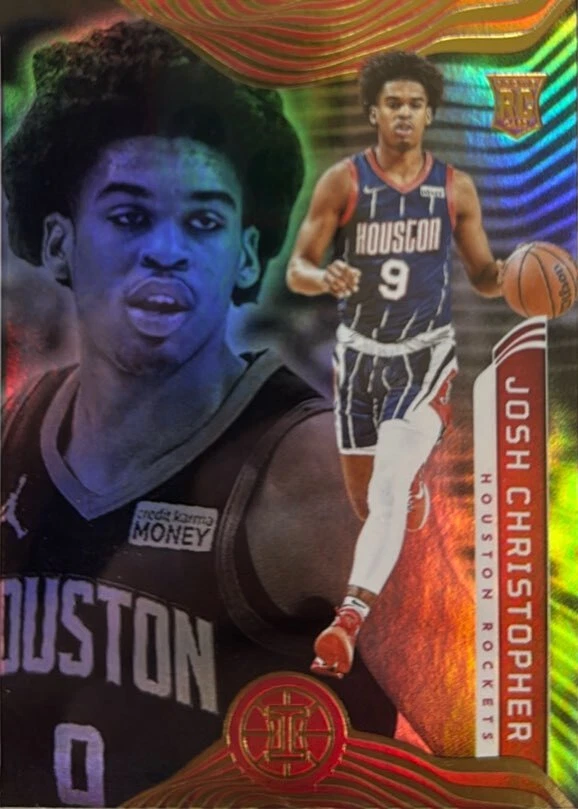 2021 Panini Illusions #174 Josh Christopher PSA-Mint 10 - Image 2 of 2