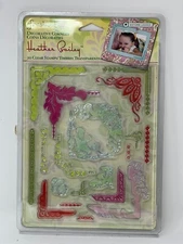 Decorative Corners Heather Bailey 20 Clear Stamps - Autumn Leaves