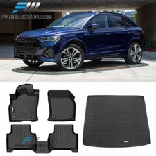 Fits 19-25 Audi Q3 All Season 3D Custom Floor Mats Carpets Liner + Trunk Mat TPE
