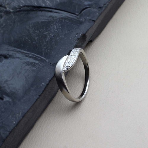 Bague En Argent Massif - Modèle Unique Et Artisanal, Sans Emballage D'origine